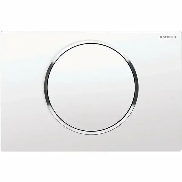 Clapeta de actionare Geberit Sigma10 alb/crom/alb [1]