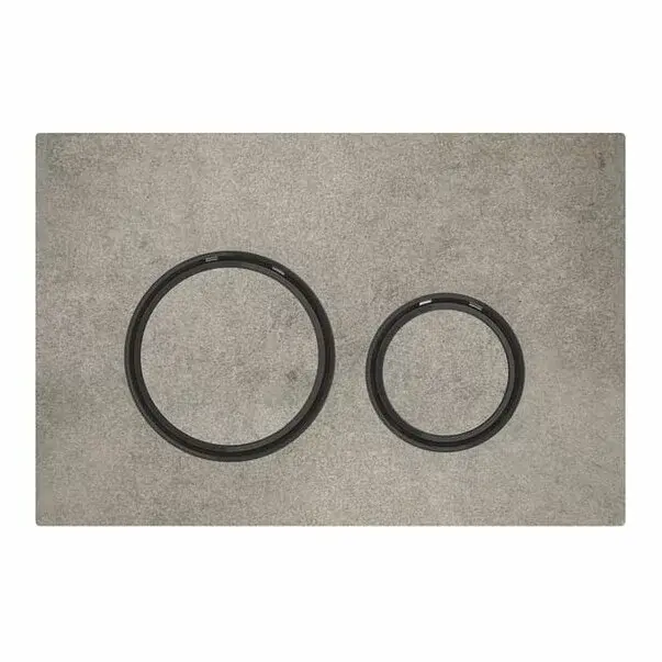 Clapeta de actionare Geberit Sigma21 aspect beton/inel negru [1]
