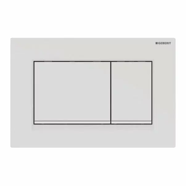 Clapeta de actionare Geberit Sigma30 alb mat lacuit [1]