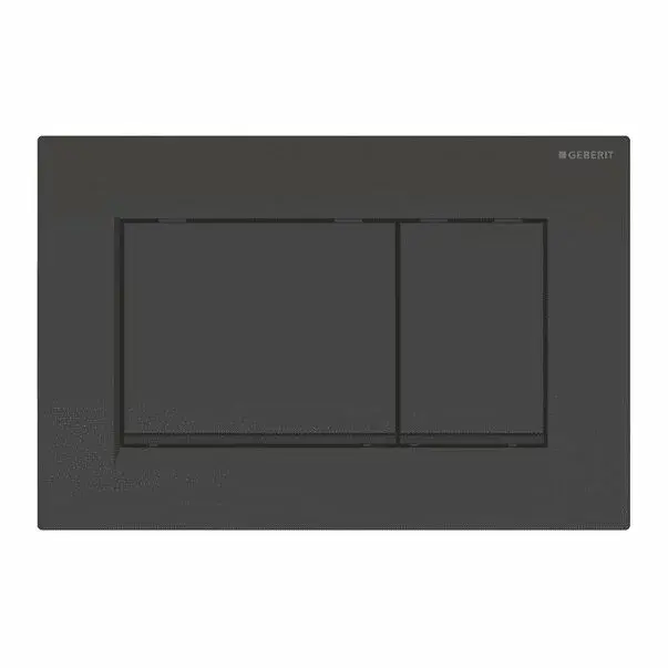 Clapeta de actionare Geberit Sigma30 negru lucios [1]
