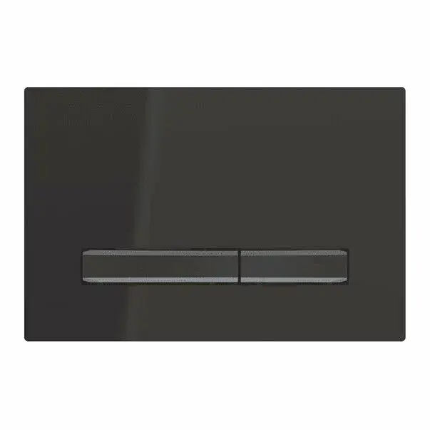 Clapeta de actionare Geberit Sigma50 negru/butoane negru mat [1]