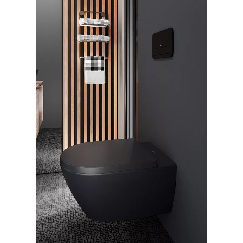 Clapetă de acționare Villeroy&Boch, ViConnect, negru mat [2]