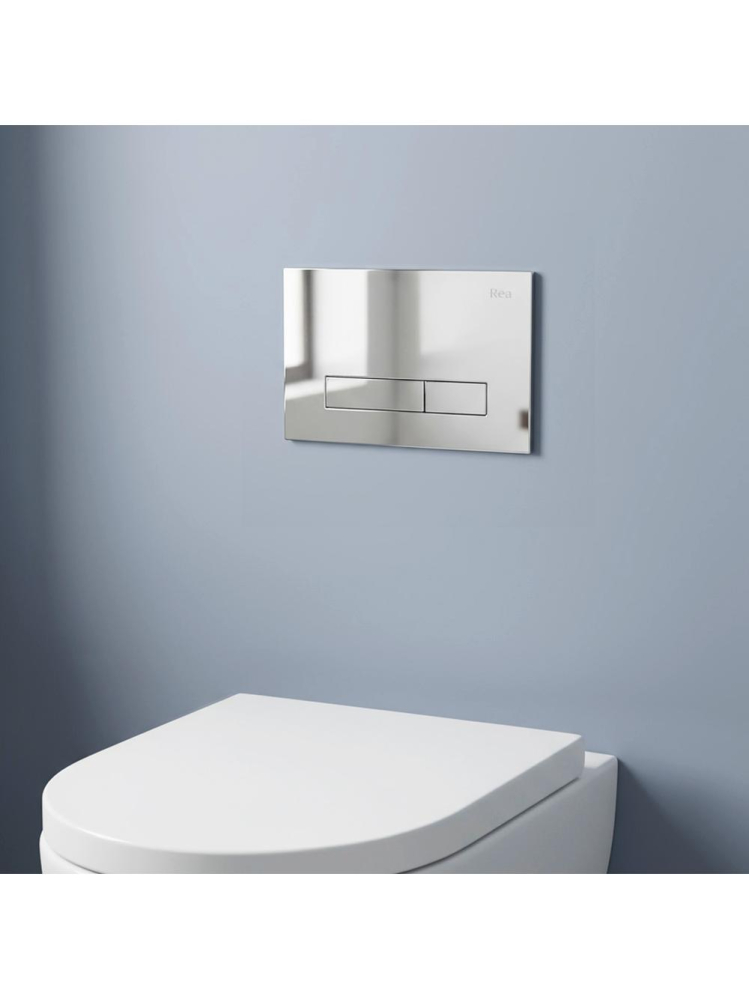 Clapeta pentru rezervor incastrat Rea HD K011A-Q crom [7]