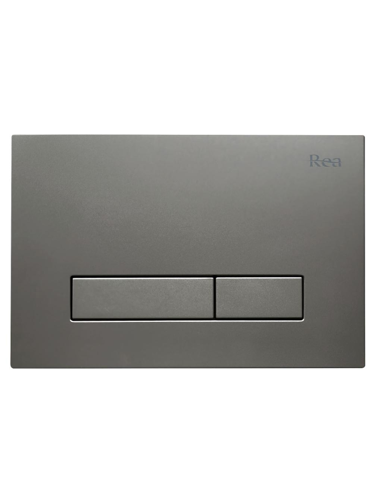 Clapeta rezervor incastrat Rea HD K011A-Q Slim 024N titan mat 245x160x35 mm [11]