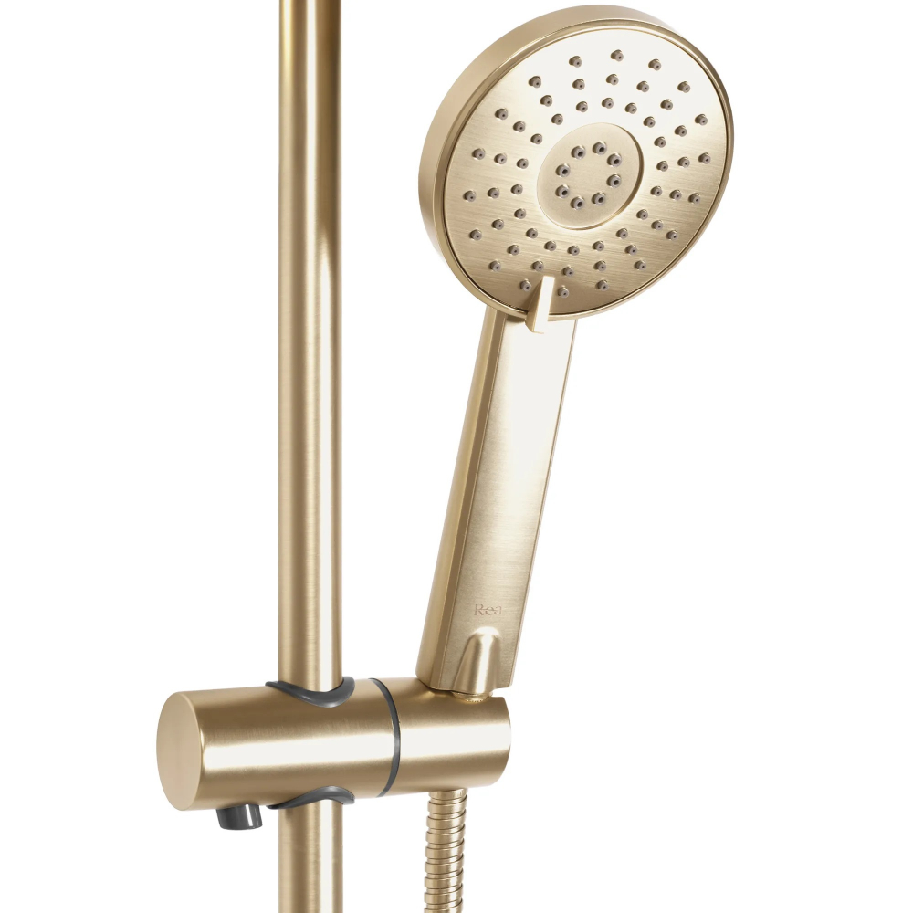Coloana de dus auriu periat cu baterie termostatata Rea Bliss [5]