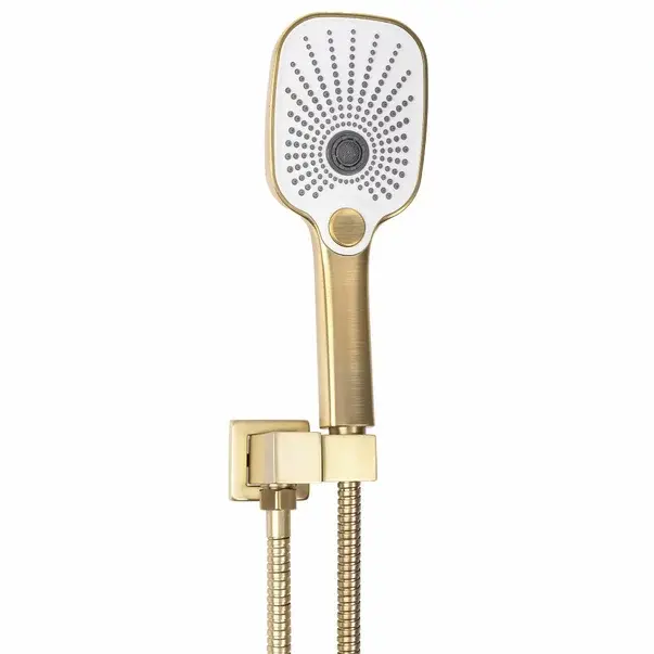 Coloana de dus cu baterie monocomanda auriu periat Rea Moby [4]