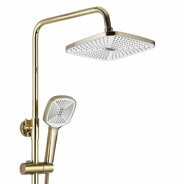 Coloana de dus cu baterie monocomanda auriu Rea Argus [4]