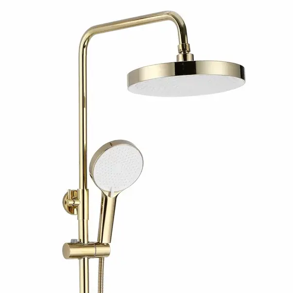 Coloana de dus cu baterie monocomanda auriu Rea Bloom [3]