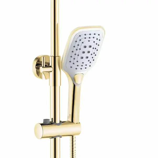 Coloana de dus cu baterie monocomanda auriu Rea Melia [5]