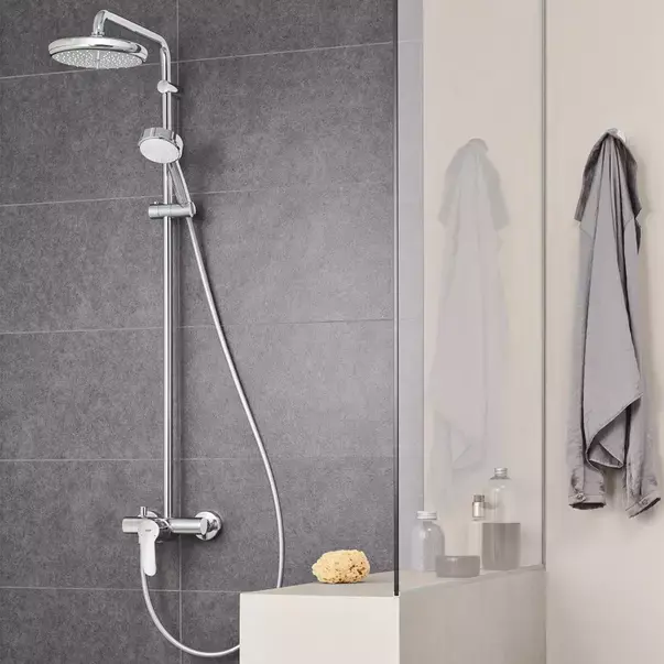 Coloana de dus cu baterie monocomanda Grohe Tempesta Cosmopolitan 250 [2]