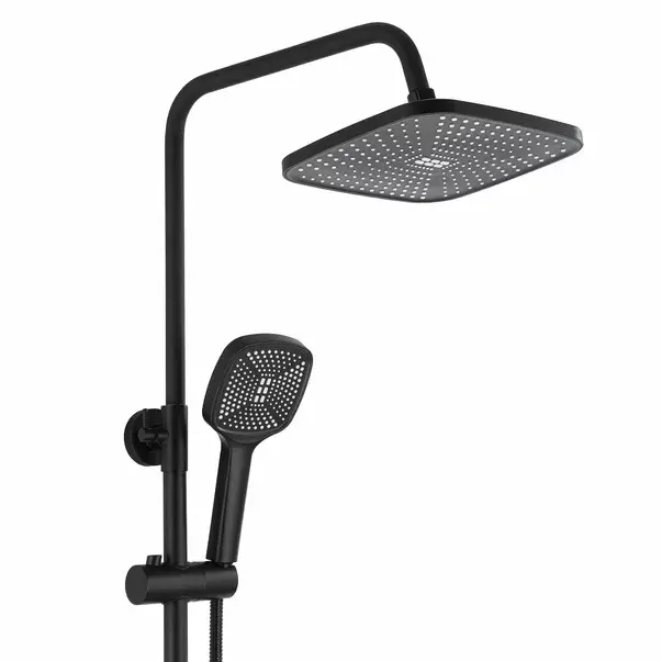 Coloana de dus cu baterie monocomanda negru mat Rea Argus [3]