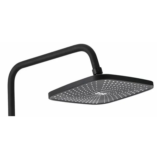 Coloana de dus cu baterie monocomanda negru mat Rea Storm cu pipa lunga [4]