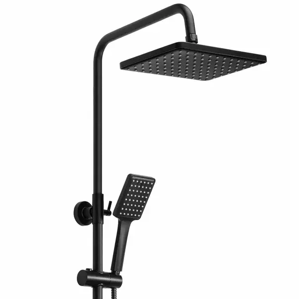 Coloana de dus cu baterie monocomanda negru Rea Maximus [4]