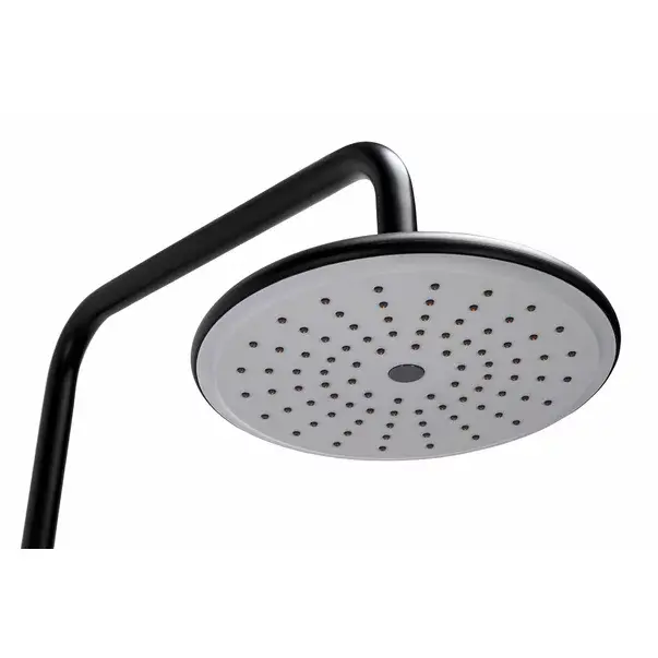 Coloana de dus cu baterie monocomanda negru Rea Verso [4]