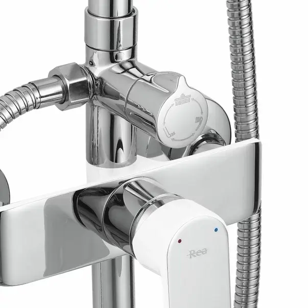 Coloana de dus cu baterie monocomanda Rea Bloom [5]