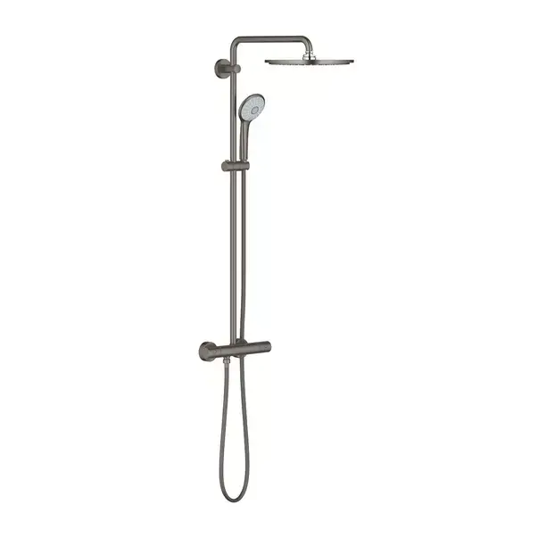 Coloana de dus cu baterie termostatata antracit periat Grohe Euphoria 310 [1]