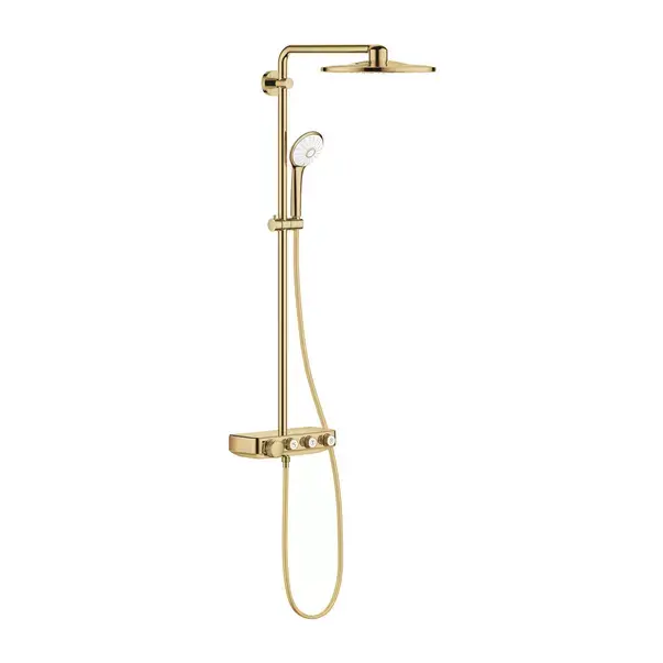 Coloana de dus cu baterie termostatata auriu Grohe Euphoria SmartControl 310 Duo [1]