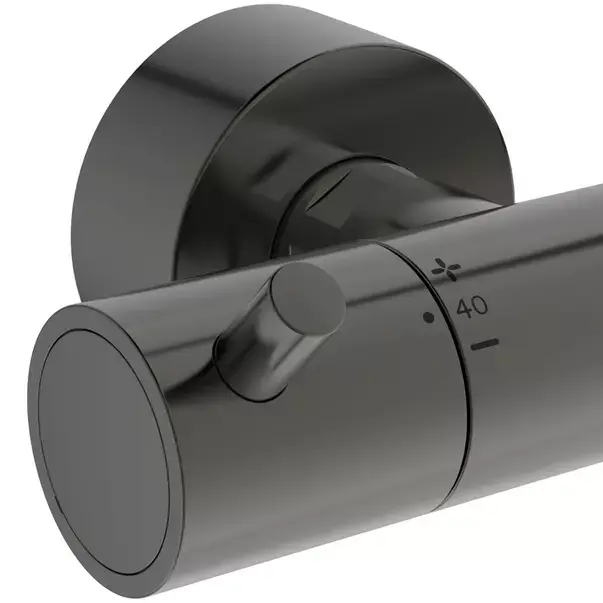 Coloana de dus cu baterie termostatata gri magnetic mat Ideal Standard Ceratherm T125 [11]