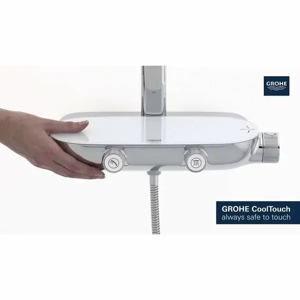 Coloana de dus cu baterie termostatata Grohe RainShower System SmartControl 360 Mono [9]