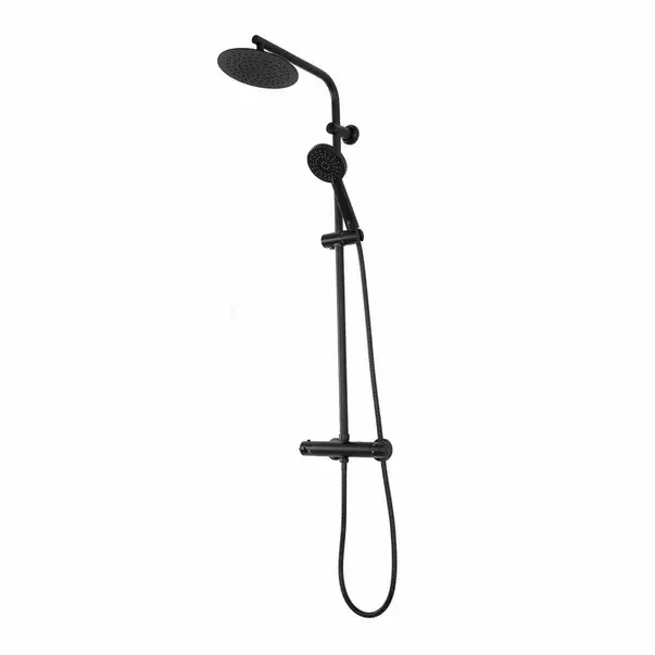 Coloana de dus cu baterie termostatata Rea Bliss negru mat [10]