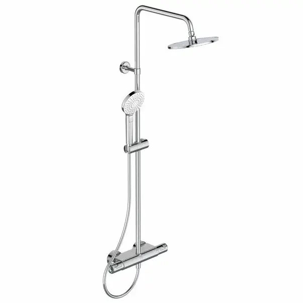 Coloana de dus cu baterie termostatata si etajera depozitare Ideal Standard Ceratherm T50 [1]