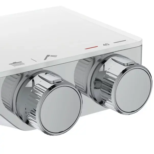Coloana de dus cu baterie termostatata si etajera sticla Ideal Standard Ceratherm S200 [6]