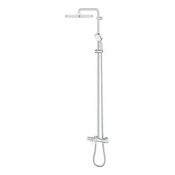 Coloana de dus cu baterie termostatata si pipa cada Grohe Tempesta Cosmopolitan 250 Cube [3]