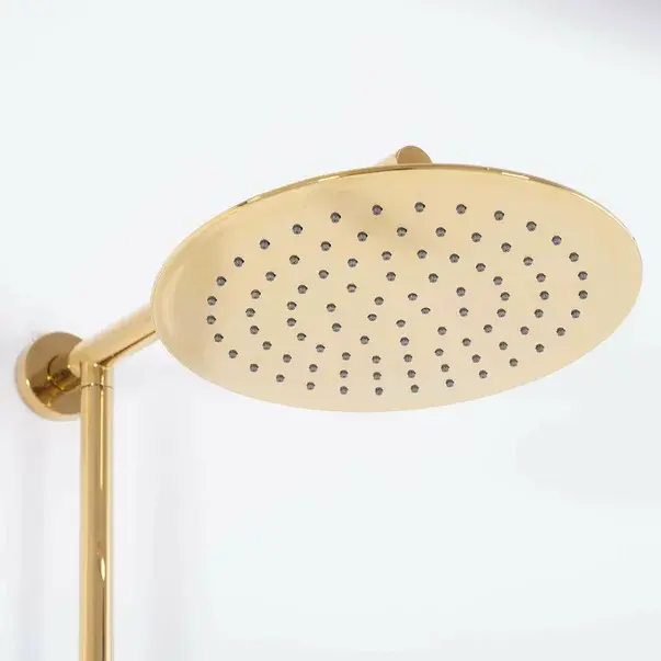 Coloana de dus cu pipa cada Rea Aldi auriu lucios [7]