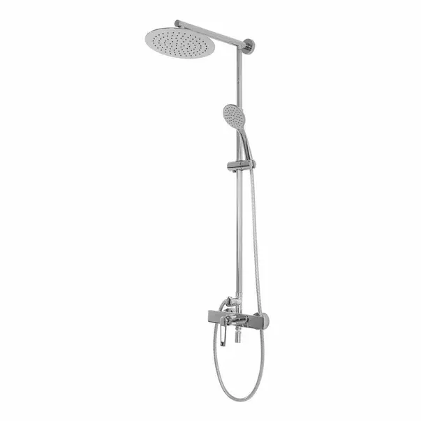 Coloana de dus cu pipa cada Rea Aldi crom lucios [8]