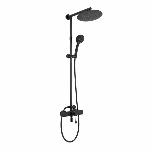 Coloana de dus cu pipa cada Rea Aldi negru mat [1]
