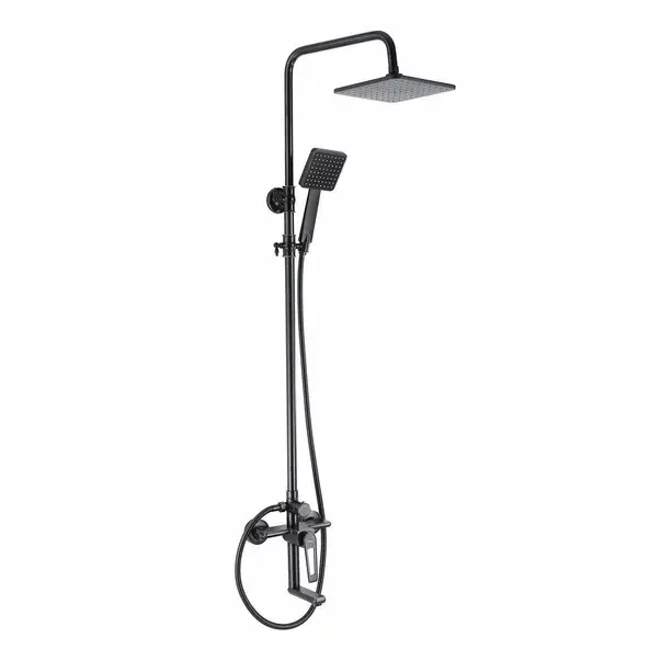 Coloana de dus cu pipa cada Rea Blade Old negru mat [1]
