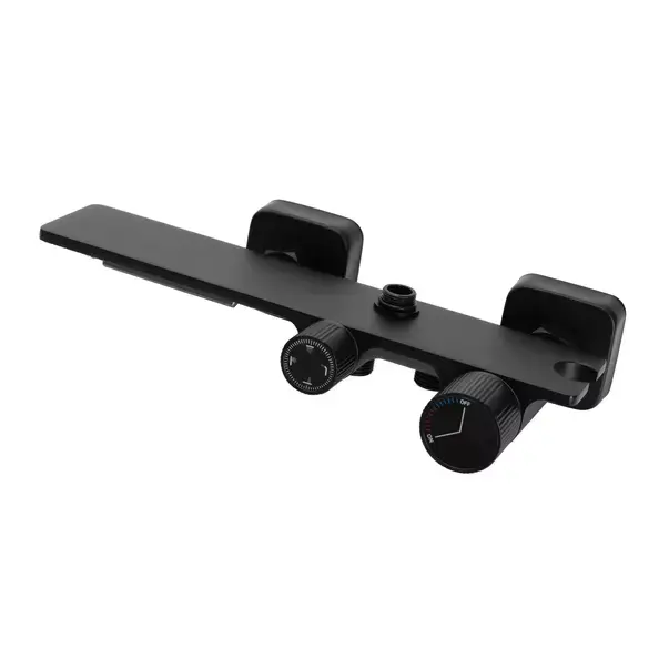 Coloana de dus cu termostat Rea Helix negru mat plus dus igienic [5]