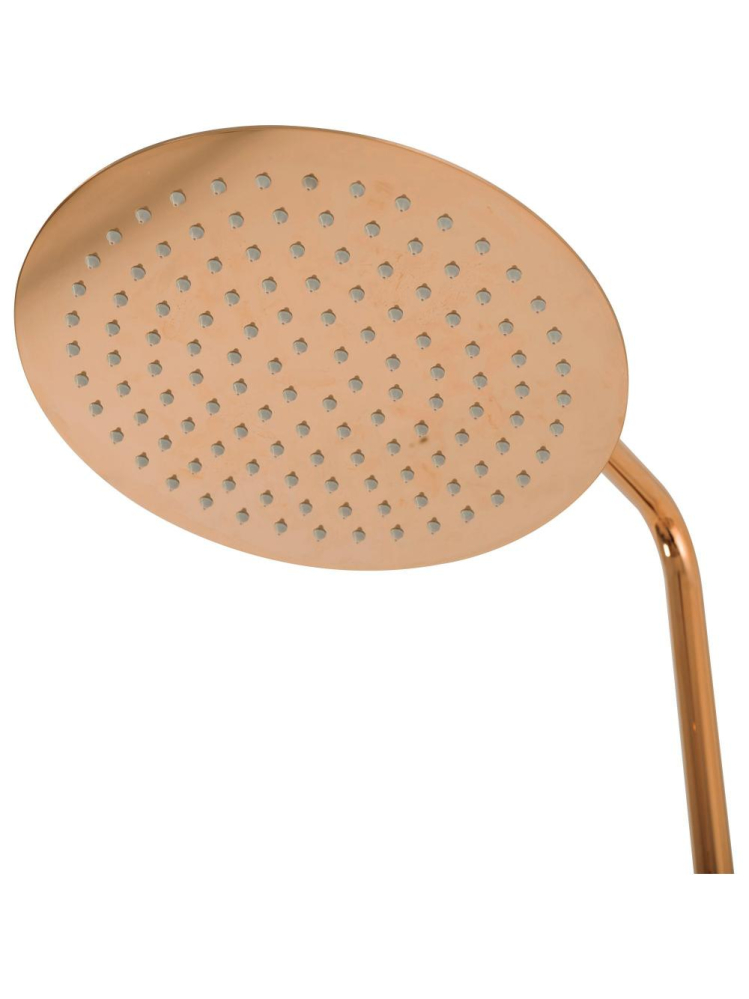 Coloana de dus cu termostat REA Lungo finisaj cupru montaj suprafata 820-1170 mm [7]