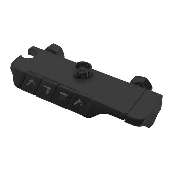 Coloana de dus cu termostat Rea Max negru mat plus dus igienic [4]
