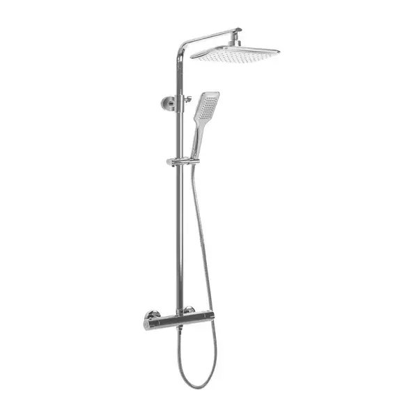 Coloana de dus cu termostat Rea Tom palarie 1 functie crom lucios [1]