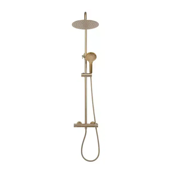 Coloana de dus cu termostat Rea Vincent palarie 1 functie auriu periat [1]