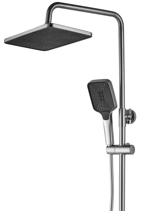Coloana de dus cu termostat Rob Nichel Inox Periat, Rea [7]