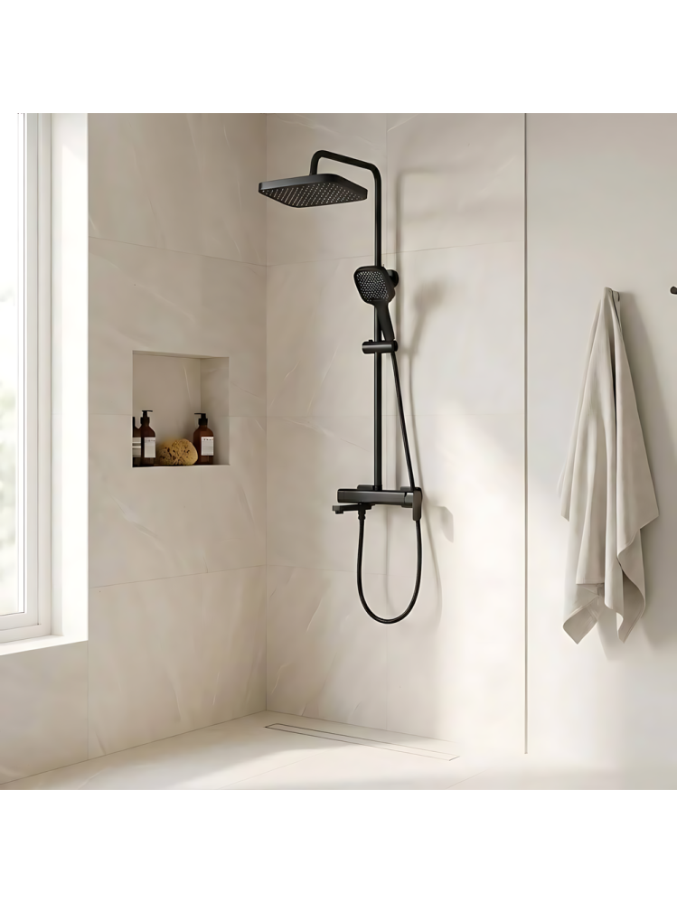 Coloana de dus dus Rea Arlo negru [9]