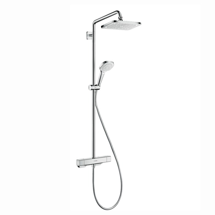 Coloana de dus Hansgrohe, Croma E 280, cu baterie de dus termostatata, 1 jet, crom [1]