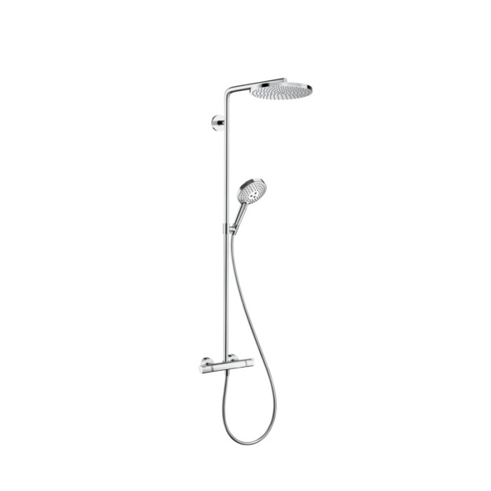 Coloana de dus Hansgrohe, Raindance Select S 240, cu baterie dus termostata, 1 jet, crom [1]