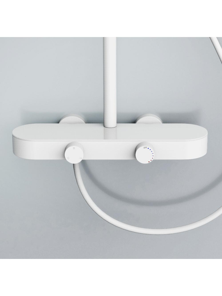 Coloana de dus REA Creo alb [4]