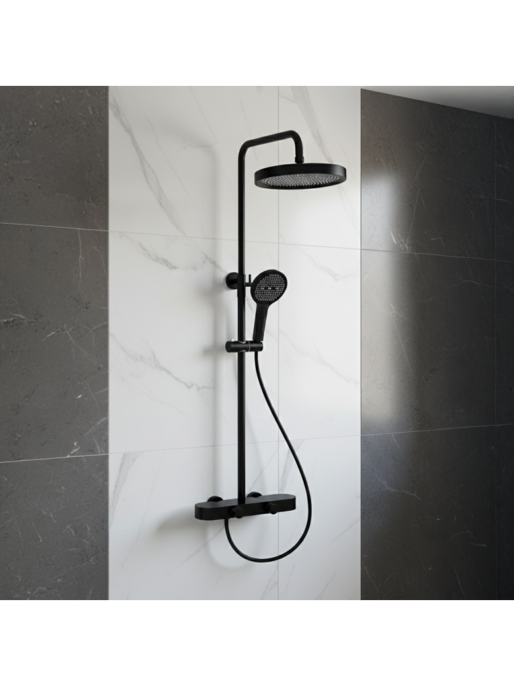 Coloana de dus REA Creo negru [2]