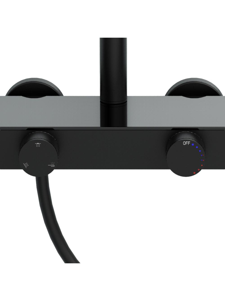 Coloana de dus REA Creo negru [6]