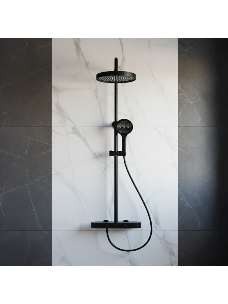 Coloana de dus REA Creo negru [3]