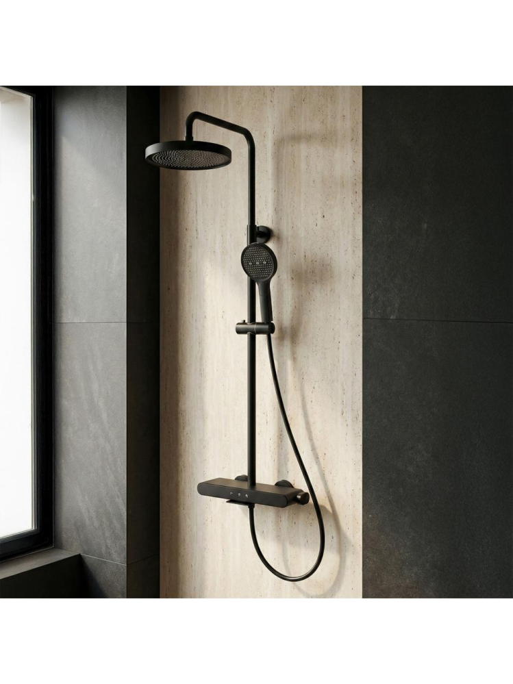 Coloana de dus REA Farel negru [2]