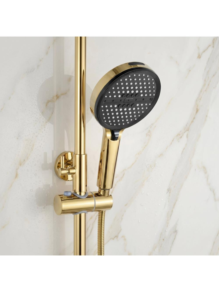 Set dus Rea Vision auriu monocomanda suprafata para ploaie pipa cascada pivotanta [6]