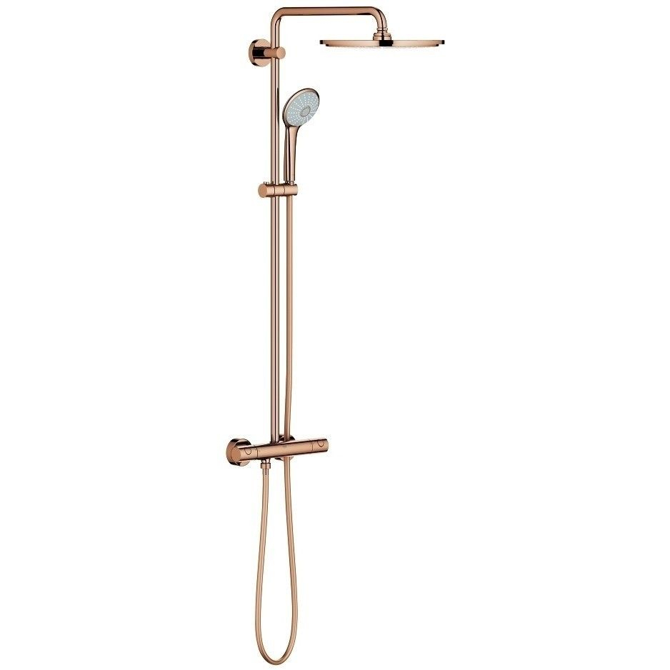 Coloana dus cu baterie si termostat Grohe Euphoria 310, cupru (warm sunset) [1]