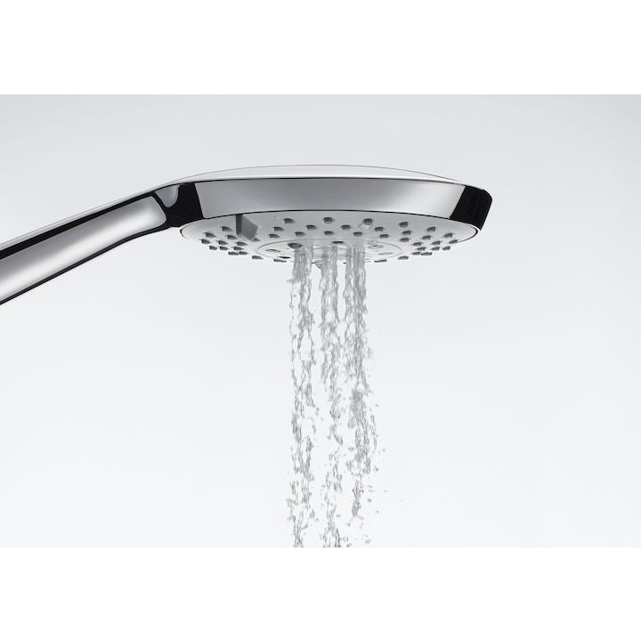 Coloana dus cu baterie si termostat Roca Deck, cap dus Ø25 cm [10]