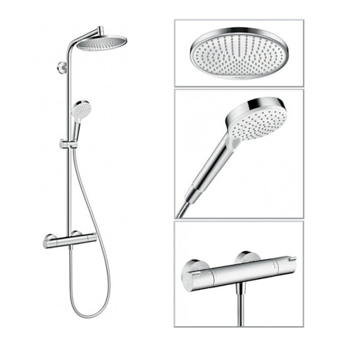 Coloana dus termostata Hansgrohe, Crometta S240, crom [4]