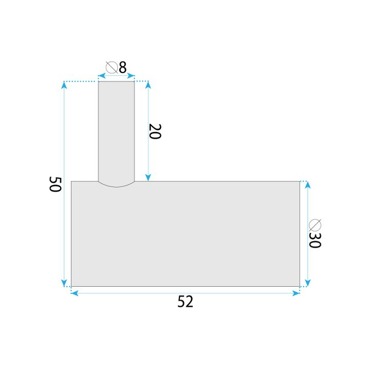 Cuier de baie 9706 Prism crom periat [10]